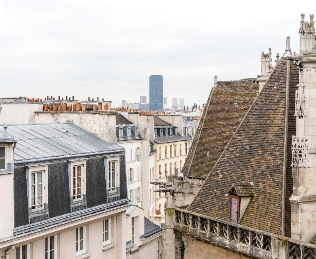 Hotel De Ville - Marais City Apartment Paris Exteriör bild